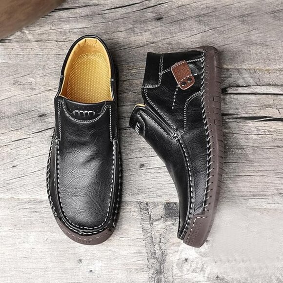 NEW! Mens Business High-top Loafers Casual Slip, Lightweight Dress Shoes main image 5